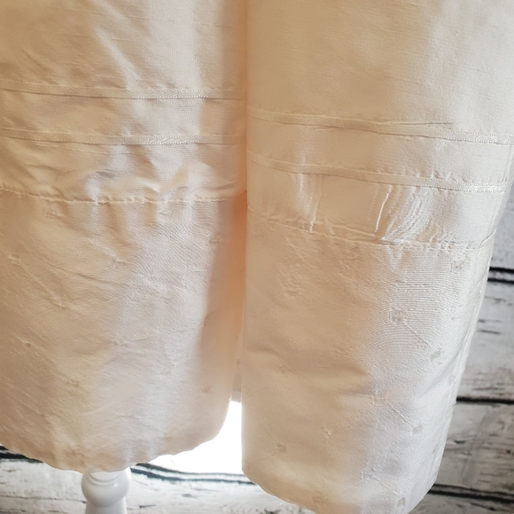 New Size 3M Silk Ivory Christening Gown - Picture 9 of 11